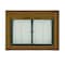 Fireplace Glass Doors Clairmont Small Heritage Brass CM-3010HE - alternate 1